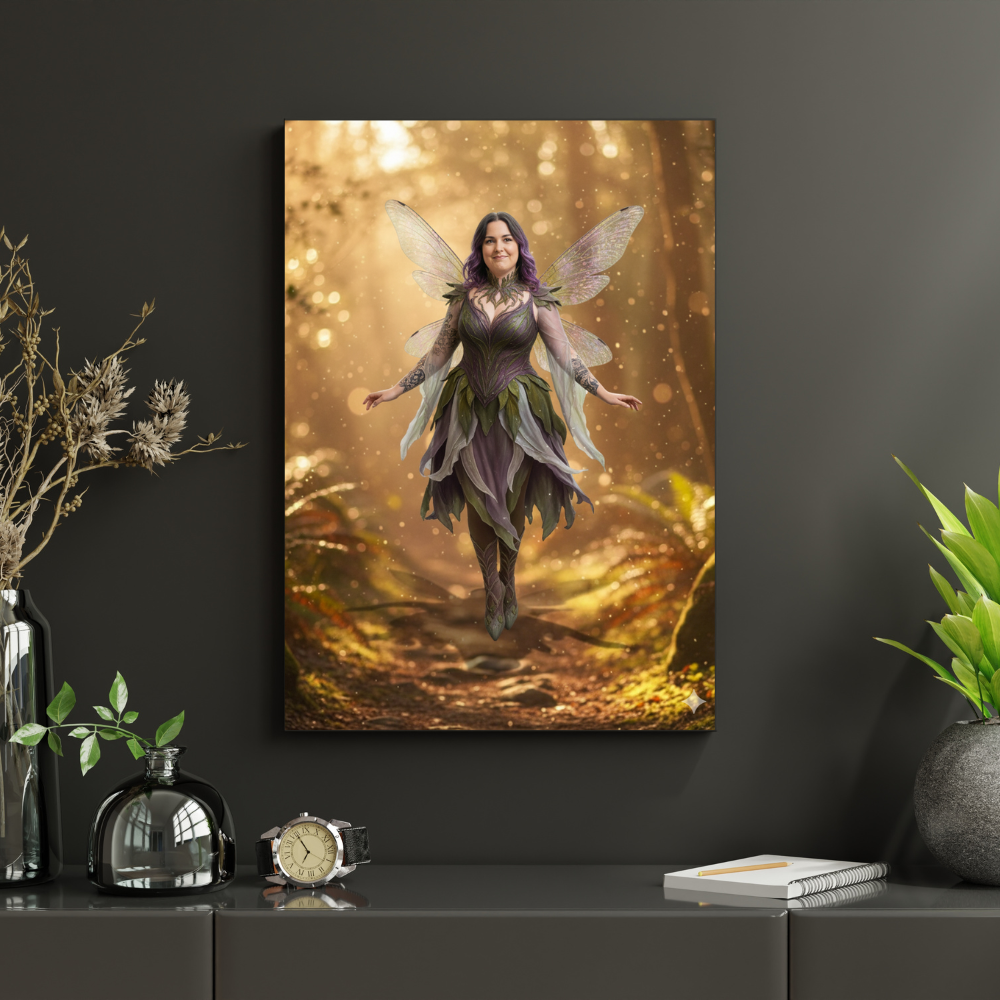 Fairy Poster | Turn a photo into a real fairy - A4 print. Unframed