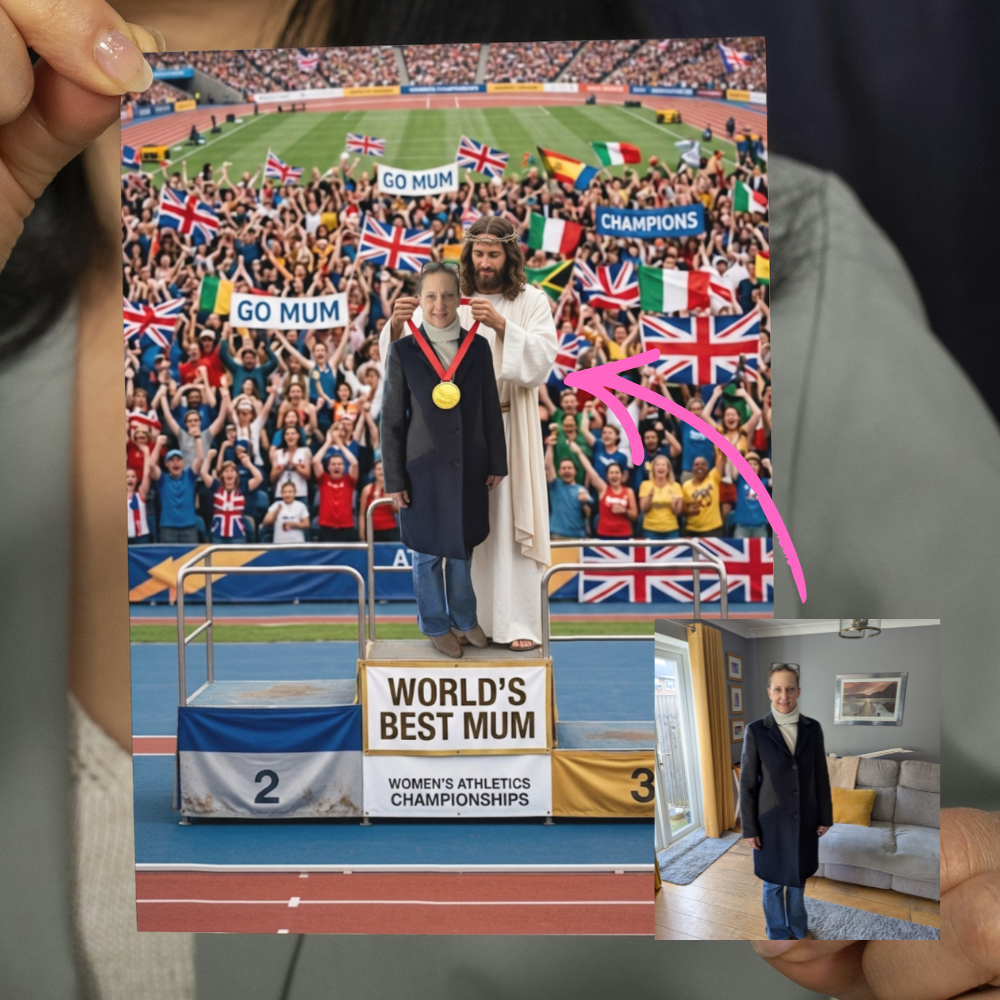 Mother's day card | Give your mum the official World's Best Mum award - 5 x 7" card