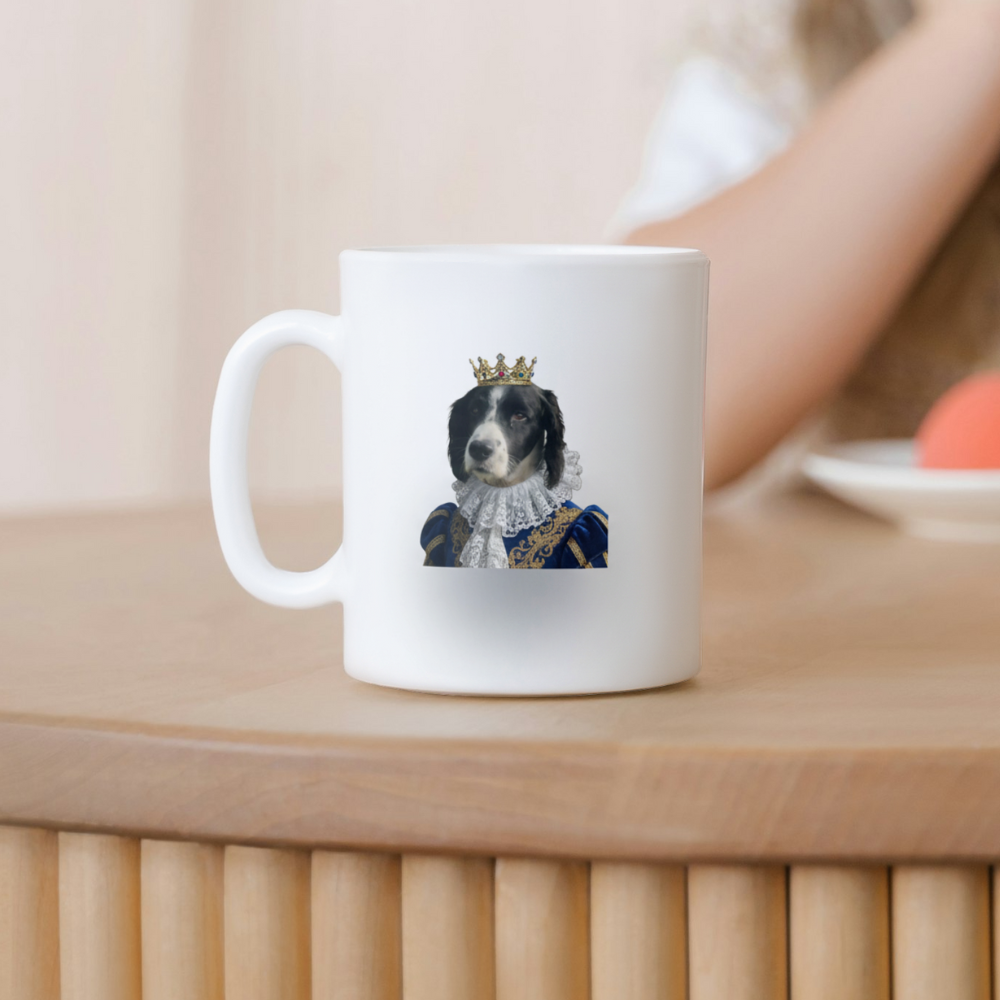 Pet Prince Personalised Mug | Your cat or dog magically turned into royalty on a 325 ml mug